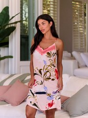 B by Ted Baker Pink Floral Satin Slip - 图片1 / 6