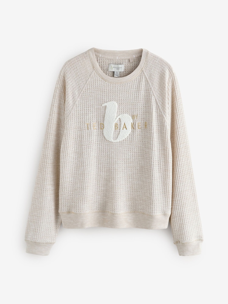 B by Ted Baker Viscose Blend Waffle Shorts Set - Image 2 of 7 B by Ted Baker Viscose Blend Waffle Shorts Set - Image 2 of 7