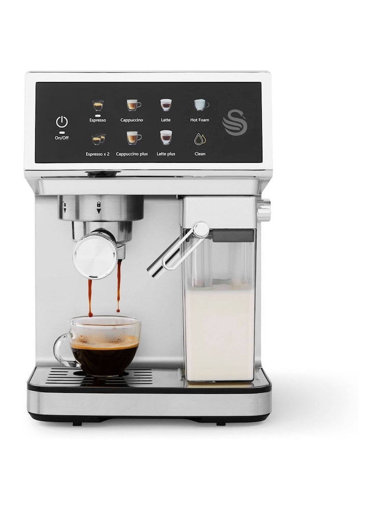 Swan Pump Espresso Digital Coffee Machine - Image 1 of 7 Swan Pump Espresso Digital Coffee Machine - Image 1 of 7
