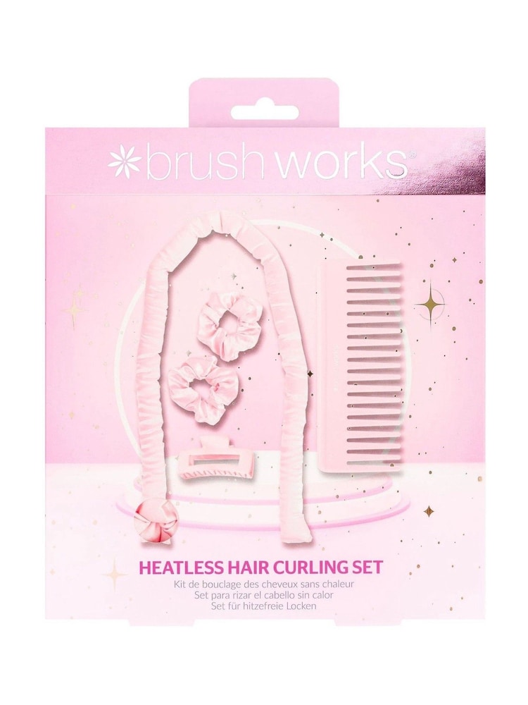 Brush Works Heatless Hair Curling Gift Set (Worth £15) - Image 1 of 4 Brush Works Heatless Hair Curling Gift Set (Worth £15) - Image 1 of 4