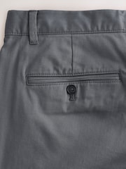 Dark Grey Skinny Fit Cotton Rich Stretch Chinos - Image 8 of 10