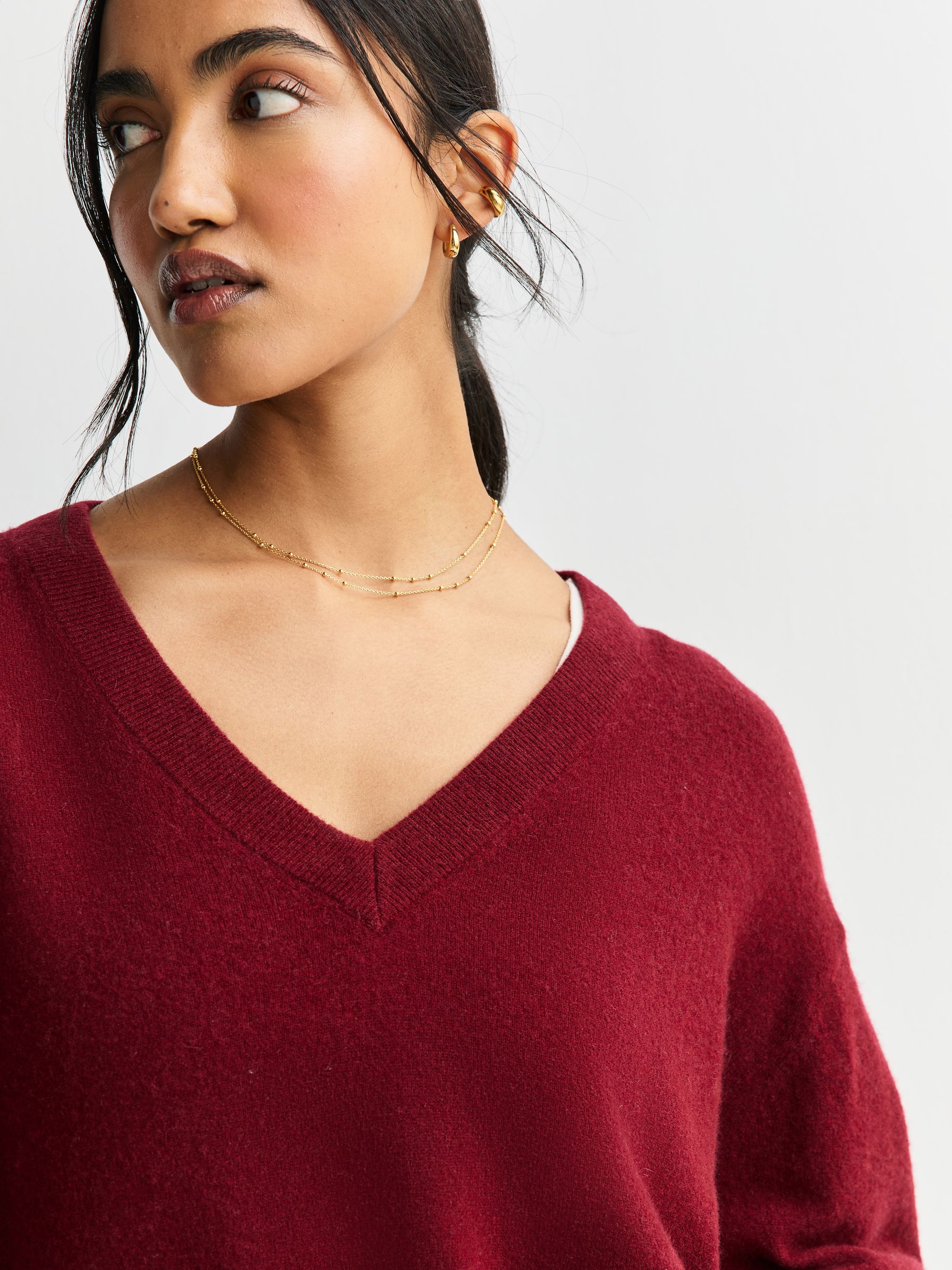 Buy American Vintage Red Raxow V-Neck Jumper from Next USA