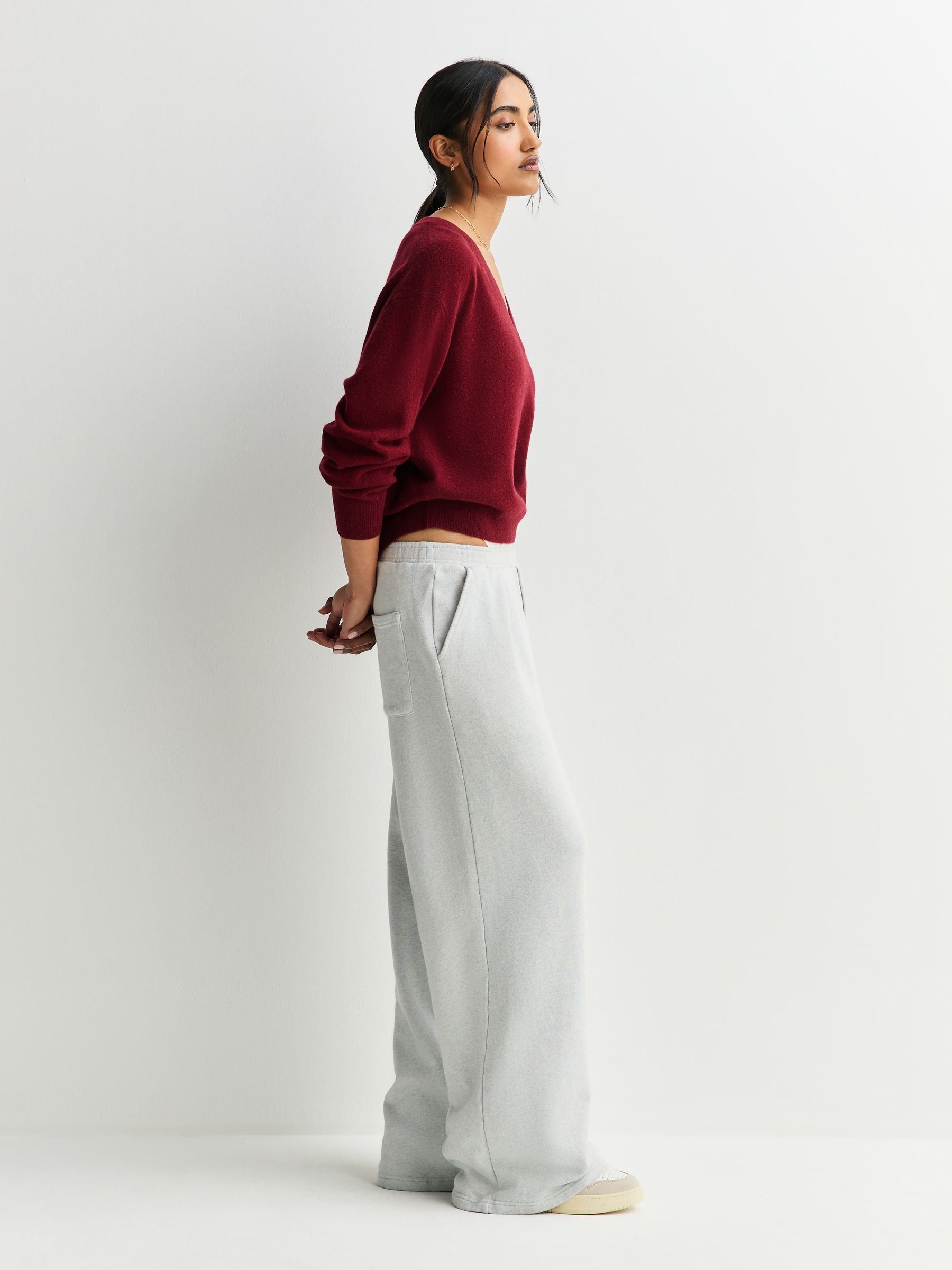 Buy American Vintage Red Raxow V-Neck Jumper from Next USA