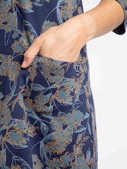 Weird Fish Starshine Printed Jersey Dress - Imagem 4 de 7