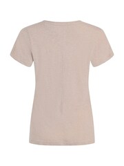 Weird Fish Cream Wild Ponies Front Print Graphic T-Shirt - Image 6 of 6