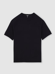 Reiss Brook Merino Wool Raglan-Sleeve T-Shirt - Bild 2 von 6
