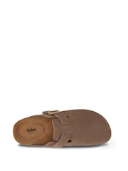 Braun - Totes Suede Clog - Bild 4 von 5