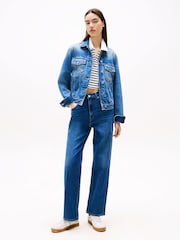 Tommy Jeans Blue Slim Straight Jeans - Image 2 of 6