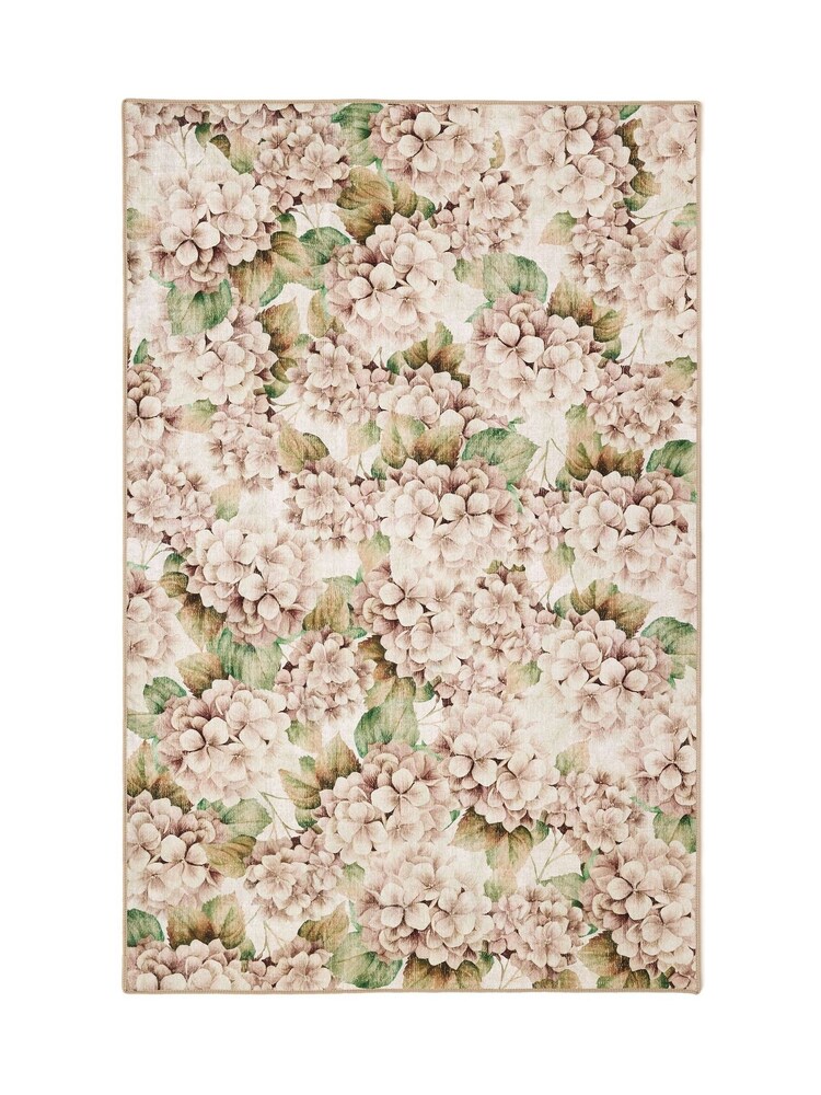 Hug Rug Blush Pink Wild Hydrangea Rug - Image 4 of 4