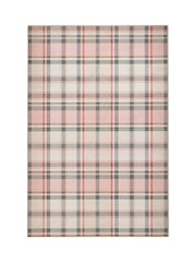 Hug Rug Pink Isla Plaid Rug - Image 3 of 4