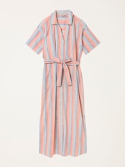 FatFace Susie Multi Stripe Shirt Dress - Image 5 of 5