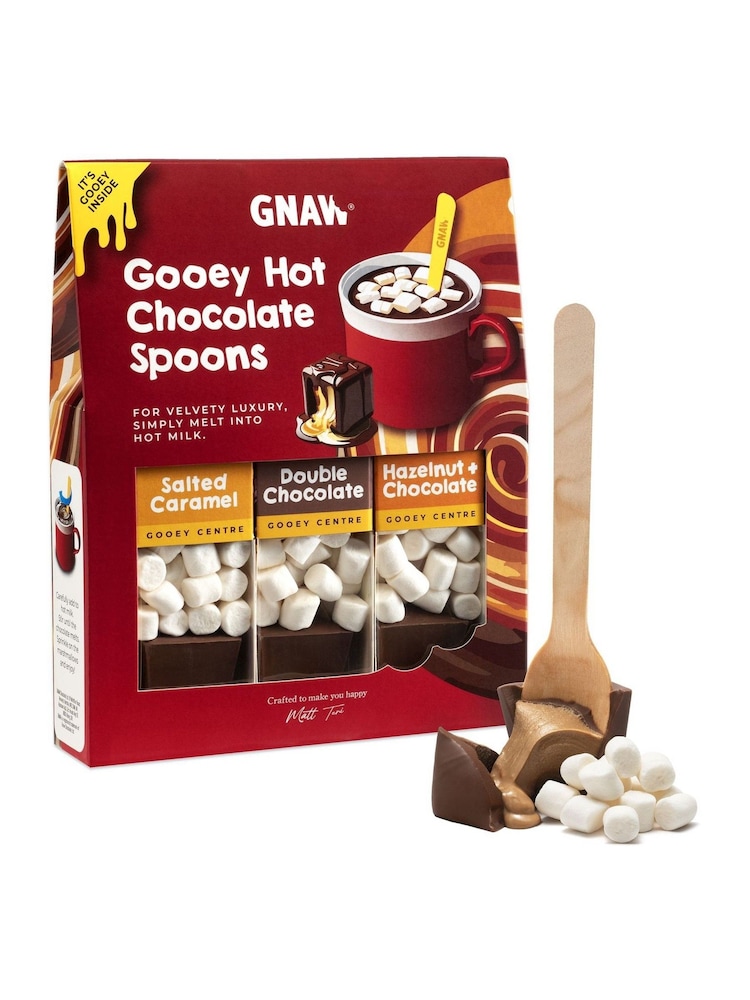 Gnaw Gooey Hot Chocolate Spoon Gift Set - Image 1 of 3 Gnaw Gooey Hot Chocolate Spoon Gift Set - Image 1 of 3