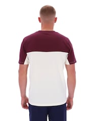 Fila Purple Tiebreaker Colour Block T-Shirt - Image 4 of 6