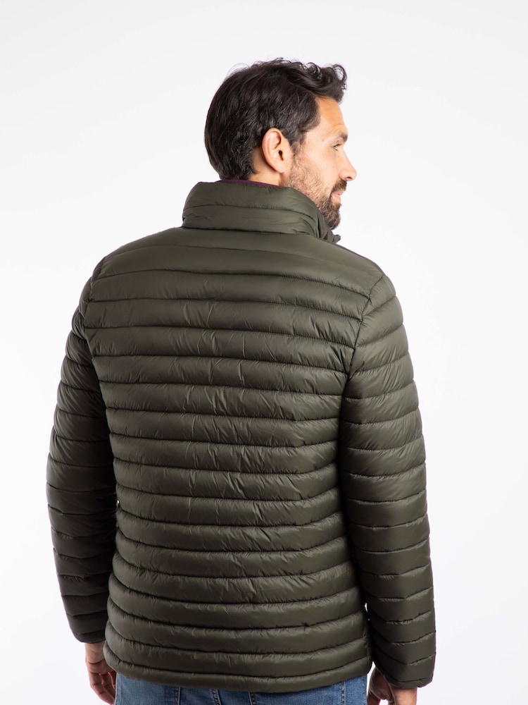 Weird Fish Grey Crantock Lightweight Showerproof Padded Jacket - Image 2 of 7