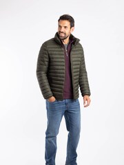 Weird Fish Grey Crantock Lightweight Showerproof Padded Jacket - Image 3 of 7