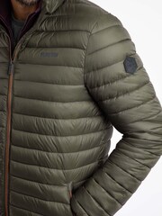 Weird Fish Grey Crantock Lightweight Showerproof Padded Jacket - Image 5 of 7