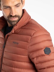 Weird Fish Brown Crantock Lightweight Showerproof Padded Jacket - Image 4 of 7