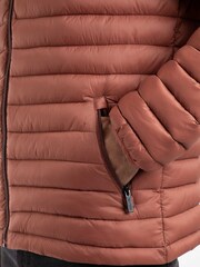 Weird Fish Brown Crantock Lightweight Showerproof Padded Jacket - Image 5 of 7