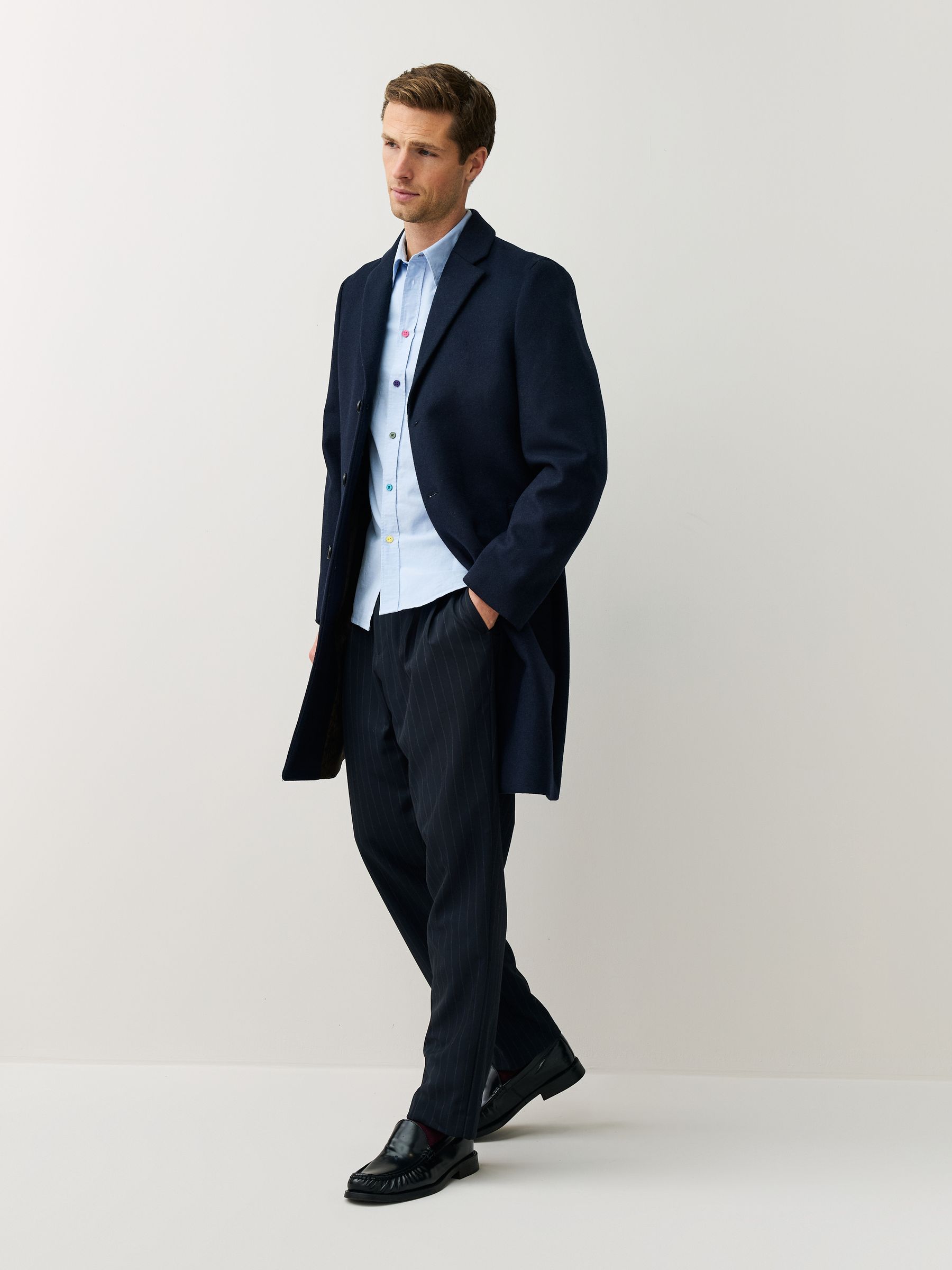 Buy PS Paul Smith Blue Tailored Fit Logo Shirt from Next USA