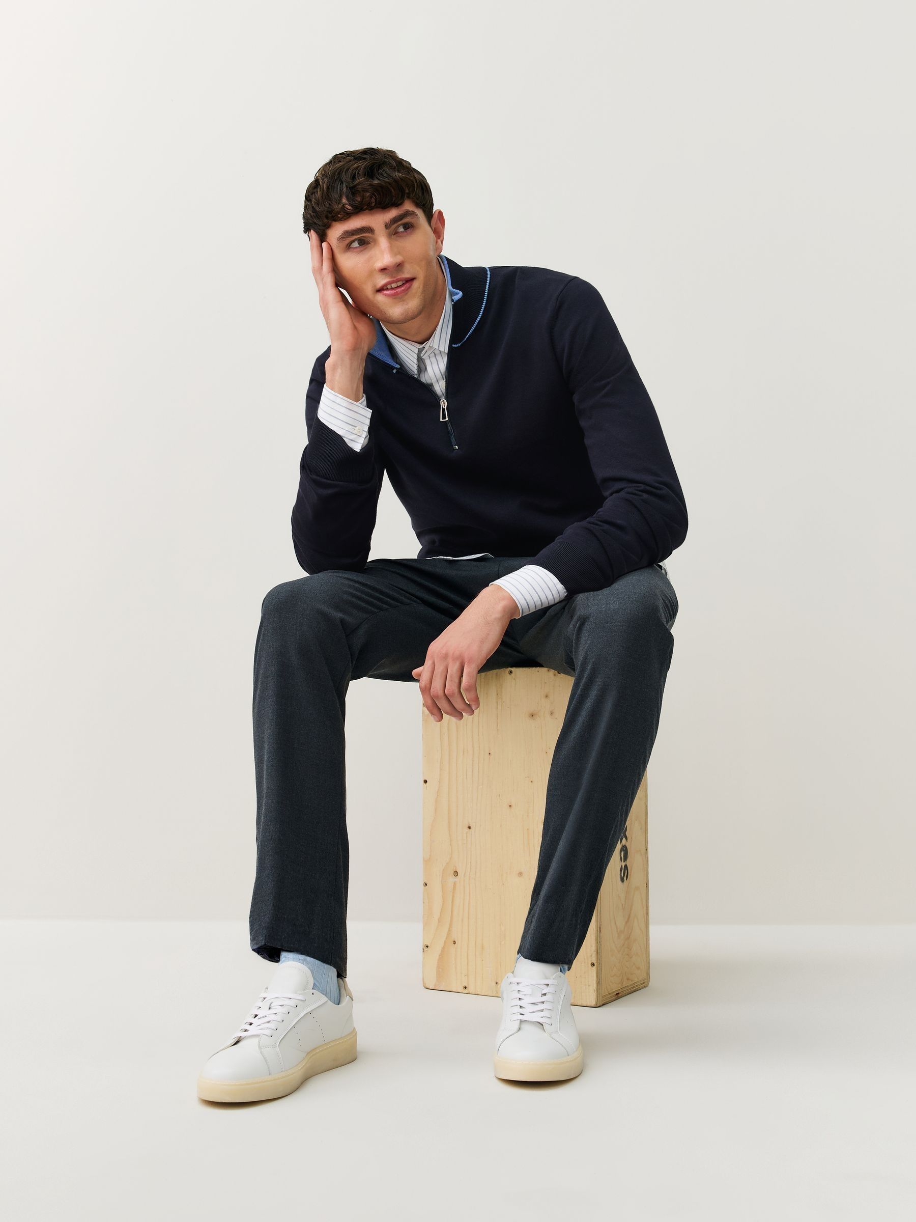 Next：日本 PS Paul Smith レギュラーフィット クォータージップ