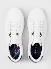 PS Paul Smith Black Albany Logo Leather Trainers - Image 4 of 5