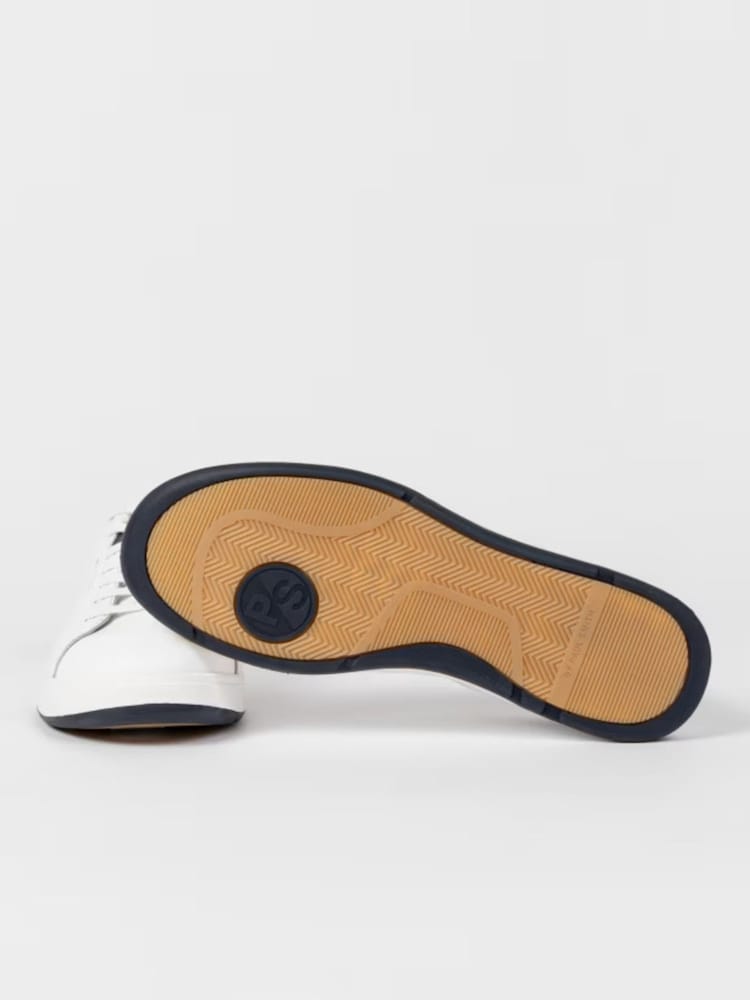 PS Paul Smith Black Albany Logo Leather Trainers - Image 5 of 5