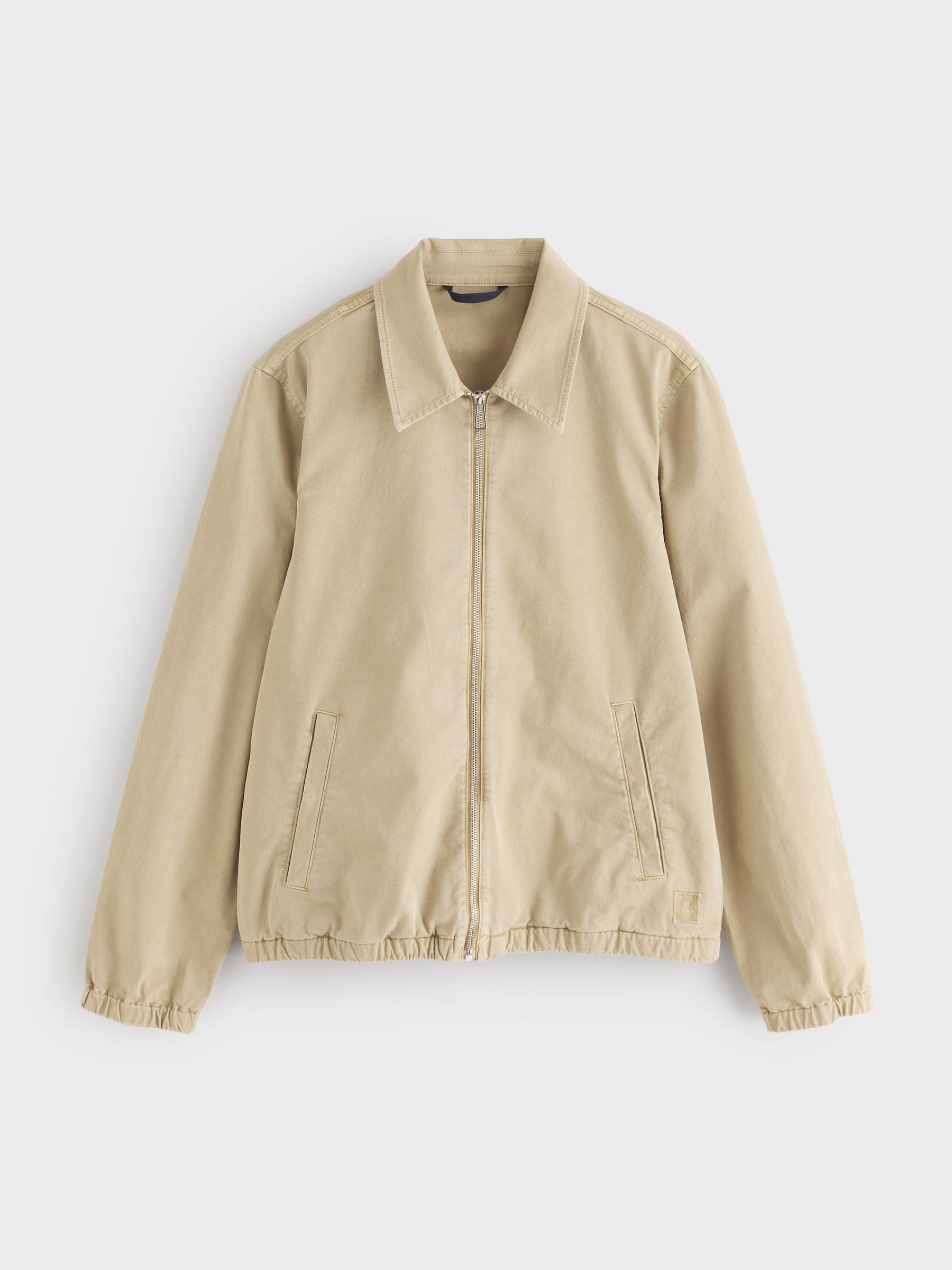 Buy PS Paul Smith Cream Zip Through Harrington Jacket from Next