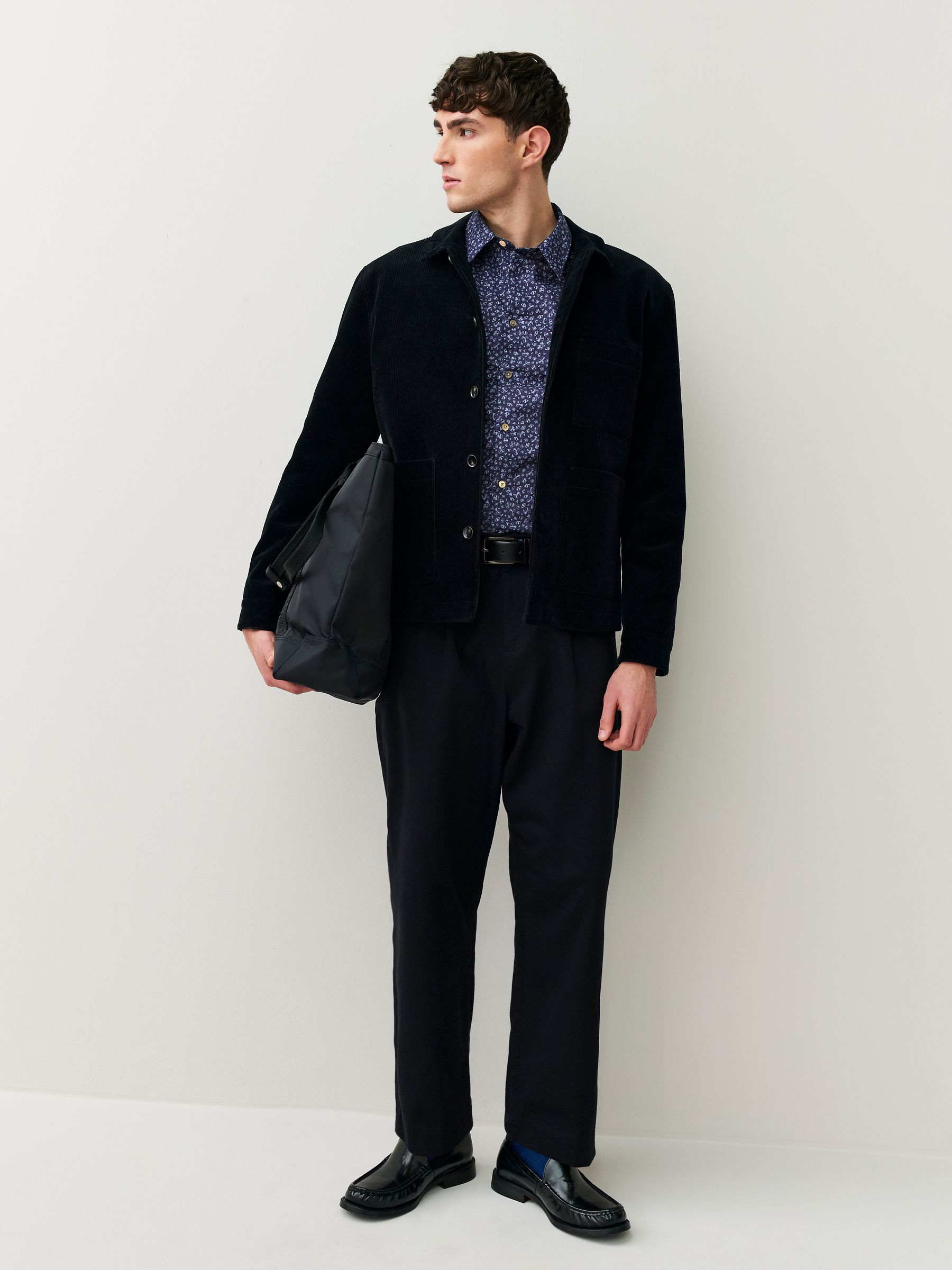 Buy PS Paul Smith Blue Tailored-Fit Printed Shirt from Next USA