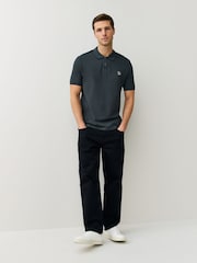 PS Paul Smith Dark Grey Logo Polo Shirt - Image 4 of 5
