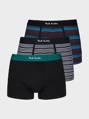 PS Paul Smith Black Printed Boxers 3 Pack - Image 1 of 7
