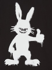 PS Paul Smith Rabbit Graphic Black T-Shirt - Imagen 2 de 2