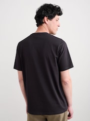 Seasalt Cornwall Black Midwatch Cotton T-Shirt - Image 2 of 5