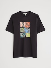 Seasalt Cornwall Black Midwatch Cotton T-Shirt - Image 4 of 5