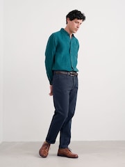 Seasalt Cornwall Blue Felling Straight Leg Trousers - Image 3 of 5