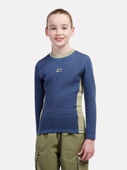 New Balance Blue Premium Long Sleeve T-Shirt - Image 1 of 6