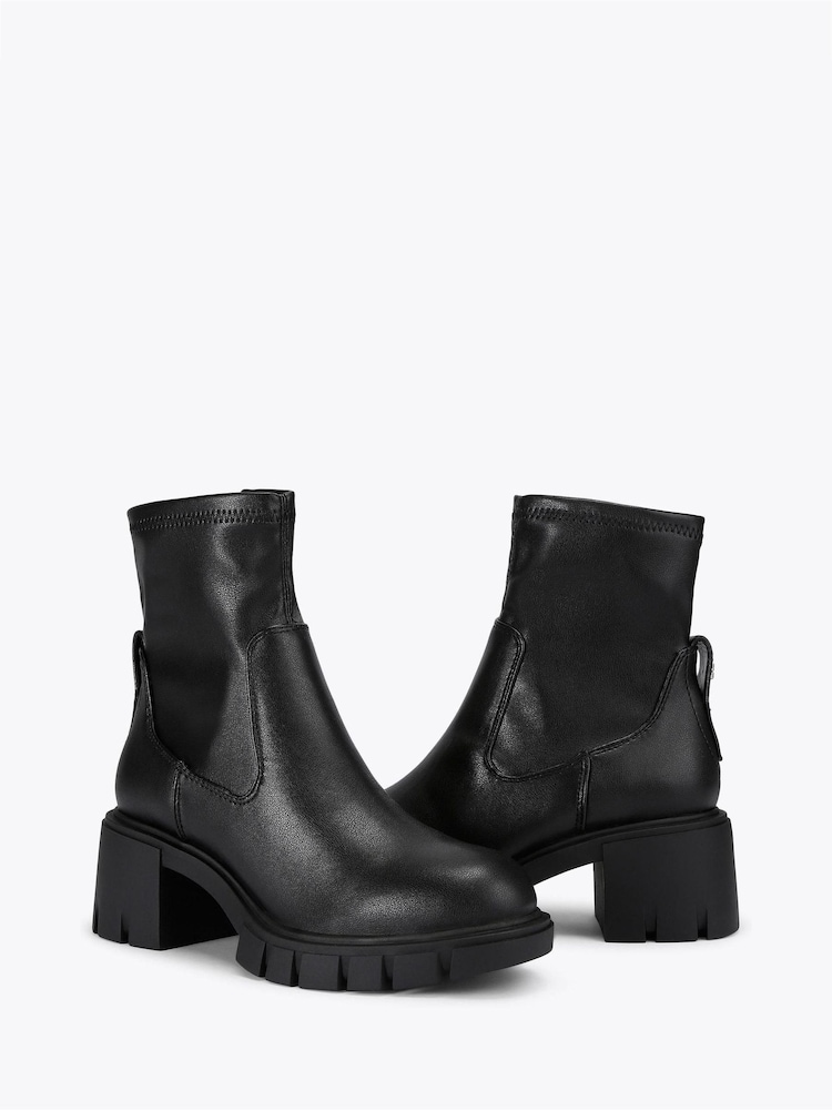 KG Kurt Geiger Black True Sock Boots - Image 2 of 4