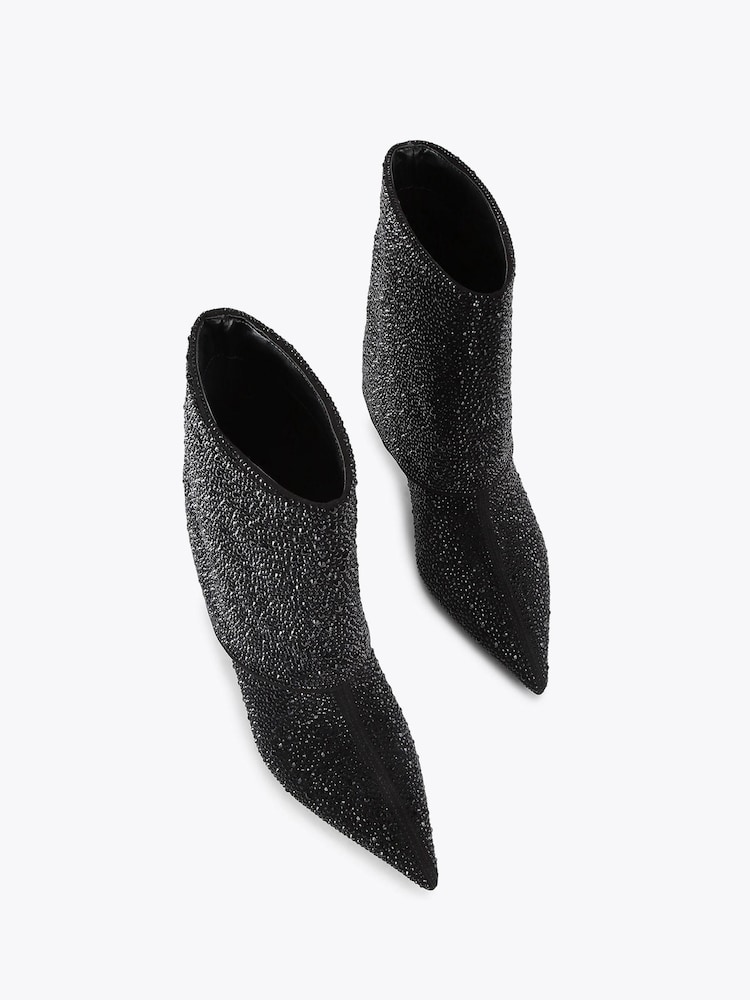 KG Kurt Geiger Black Fate Gem Boots - Image 1 of 4 KG Kurt Geiger Black Fate Gem Boots - Image 1 of 4