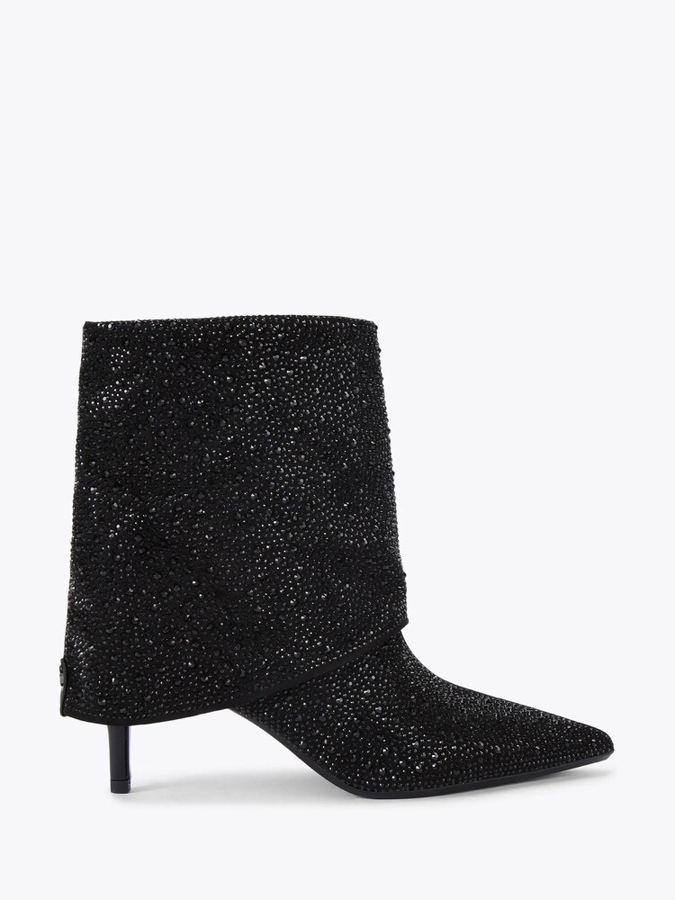 KG Kurt Geiger Black Fate Gem Boots - Image 2 of 4