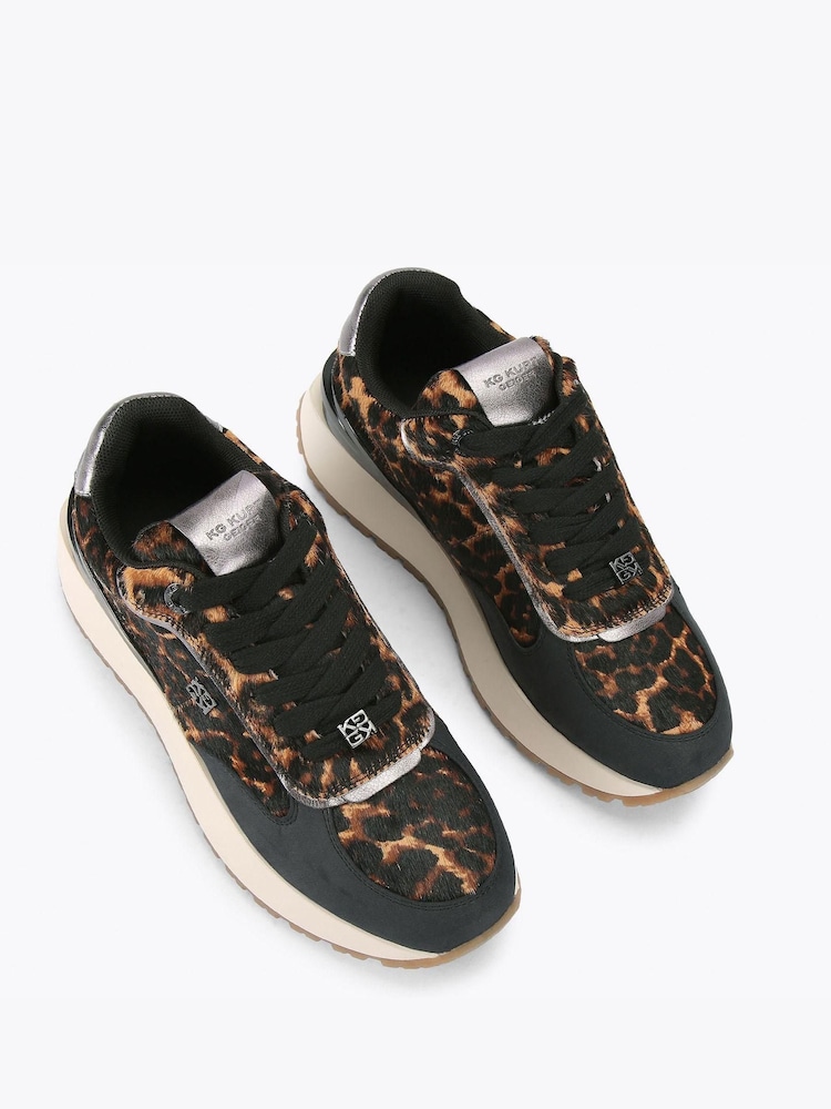 KG Kurt Geiger Brown Louisa2 Trainers - Image 2 of 4