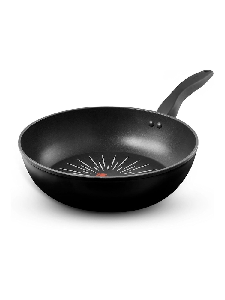Tower Black Smart Start Forged 28cm Wok - Image 1 of 12