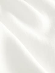 Weiß - N. Premium 100% Linen Barrel Leg Trousers - Bild 8 von 8