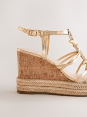 Gold Forever Comfort Starfish Charm Wedges - Image 8 of 10