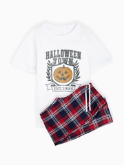 Personalised Bl Halloween Pyjamas By Stitchstyle - Image 5 of 6