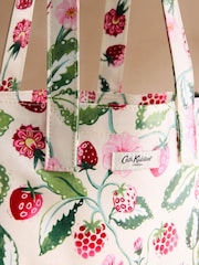 Cath Kidston Ecru Raspberry Garden Print Large Book Bag - Image 2 of 4