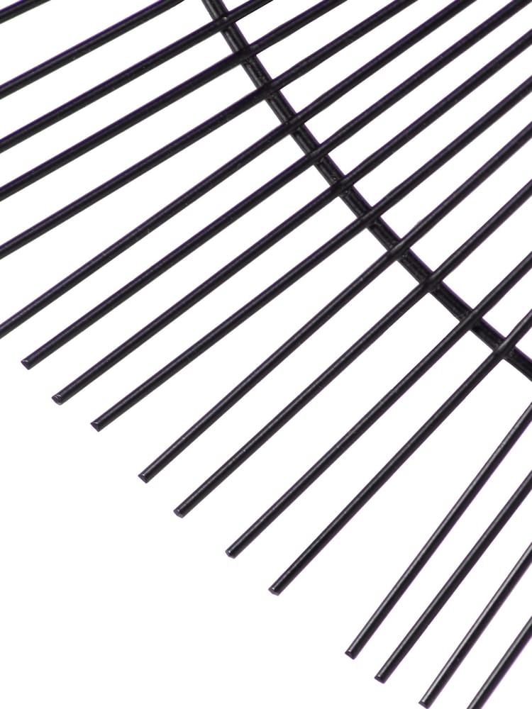 Paoletti Black Wire Wall Mirror - Image 4 of 4 Paoletti Black Wire Wall Mirror - Image 4 of 4