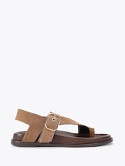 KG Kurt Geiger Rhyan Brown Sandals - Image 1 of 4