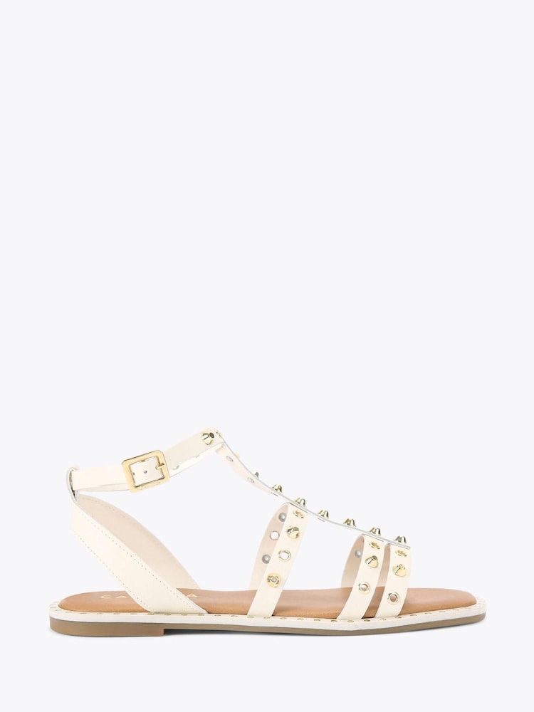 Carvela Cream Sandals - Image 1 of 5