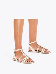 Carvela Cream Sandals - Image 5 of 5