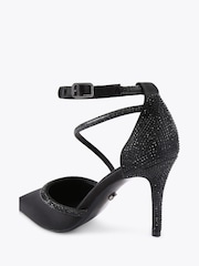 Carvela Black Venezia Court Sandals - Image 3 of 4