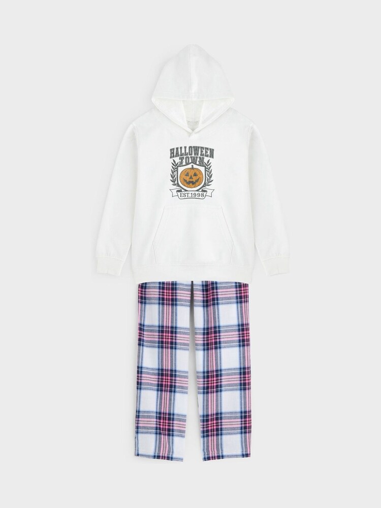 Personalised Hoodie Halloween Loungewear Set By Stitchstyle - Image 1 of 6